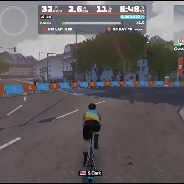 Zwift - 2018 Worlds Short Lap in Innsbruck