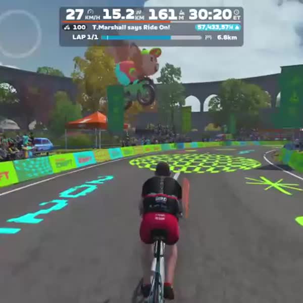 Zwift - Race:  Stage 3 - Race - Tour de Zwift (C) on BRAEk-fast Crits and Grits in Scotland