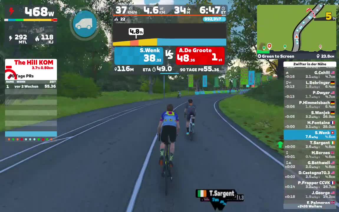 Zwift - Green to Screen in New York