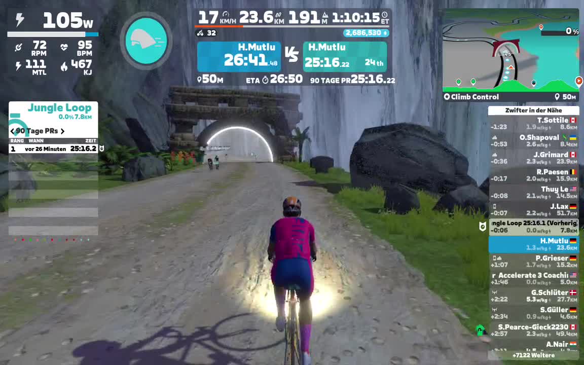 Zwift - Climb Control in Watopia