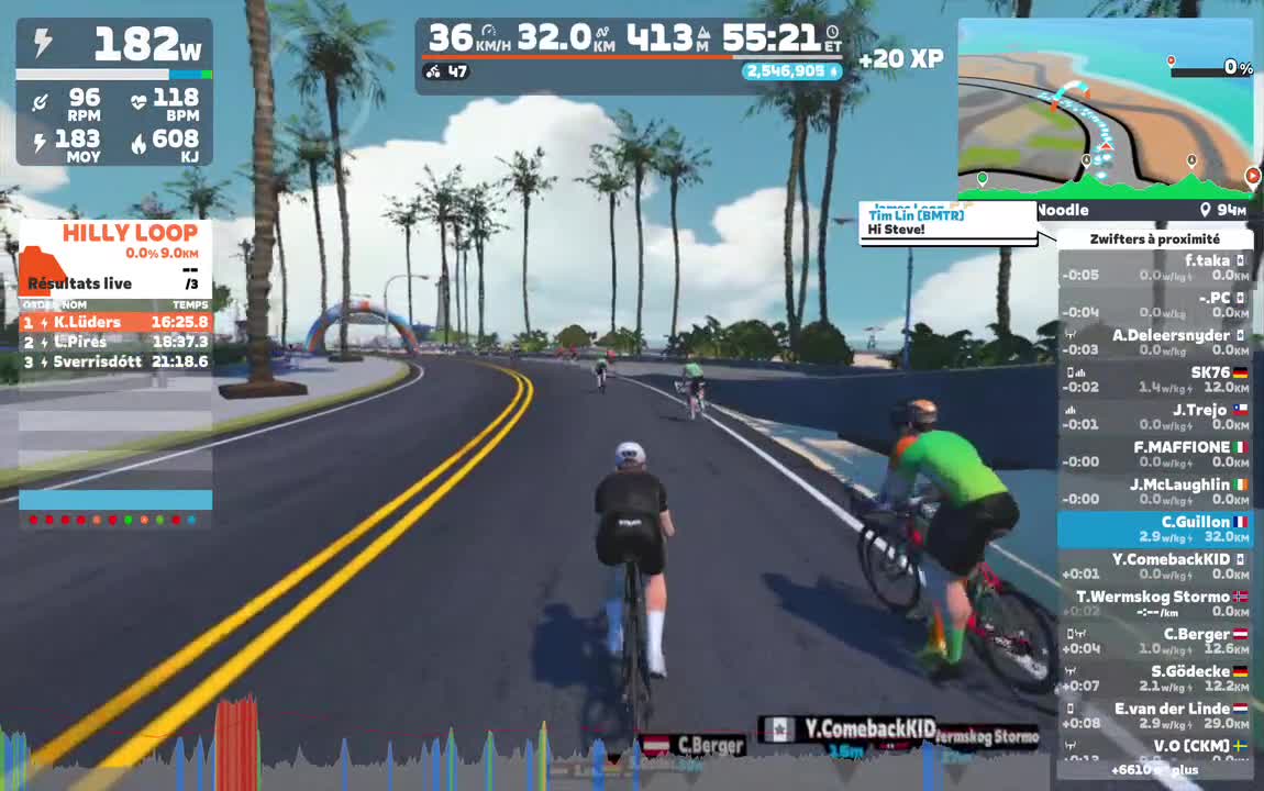 Zwift - Danger Noodle in Watopia