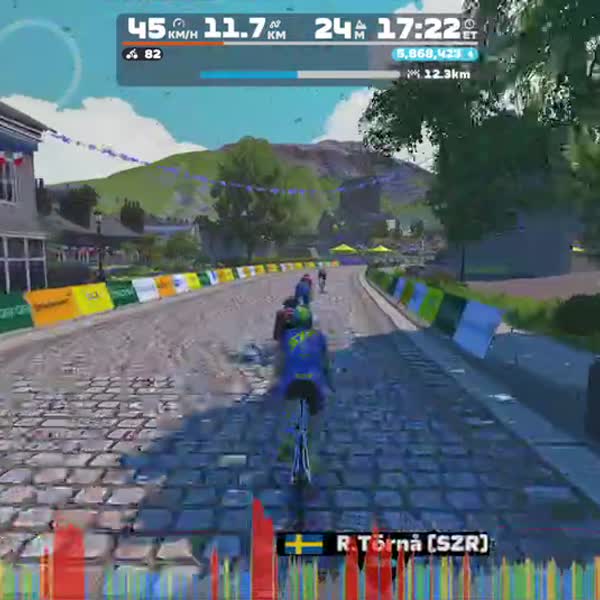 Zwift - Race: Club Ladder 9235 on R.G.V. in France