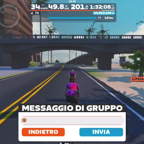 Zwift - Group Ride: Rapha Festive 500 with Laura Alagna on Triple Flat Loops in Watopia