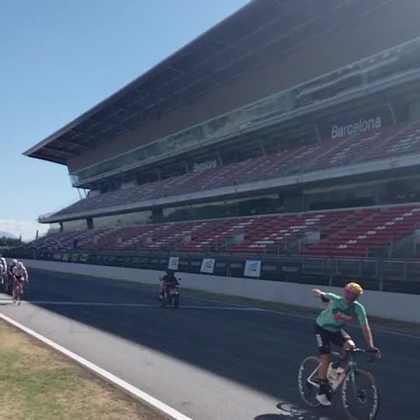 Último relevo. Mussara 24h. Montmeló
