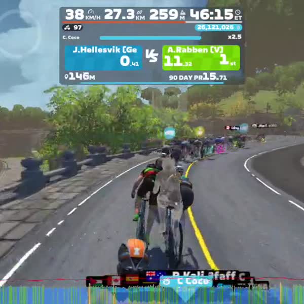 Zwift - Country to Coastal in Makuri Islands