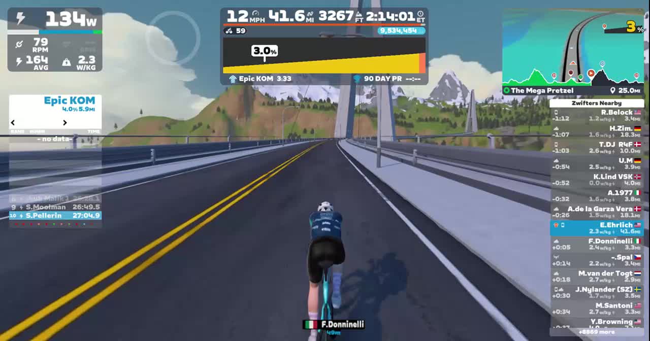Zwift - The Mega Pretzel in Watopia