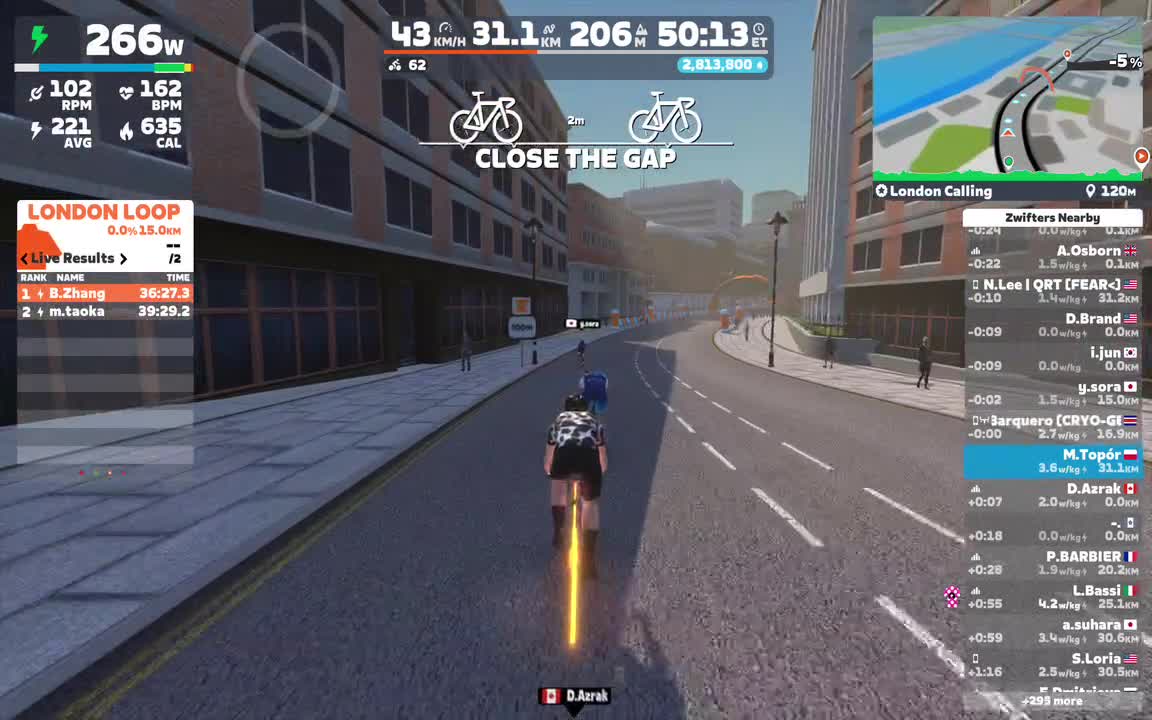 Zwift - London Calling in London