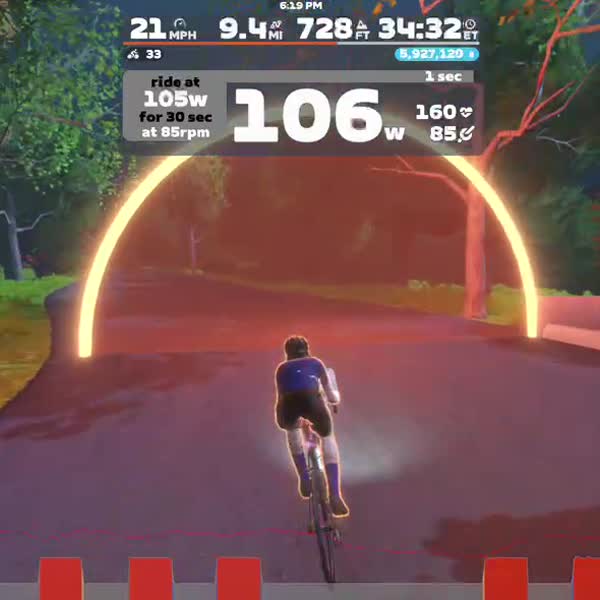 first zwift of the year