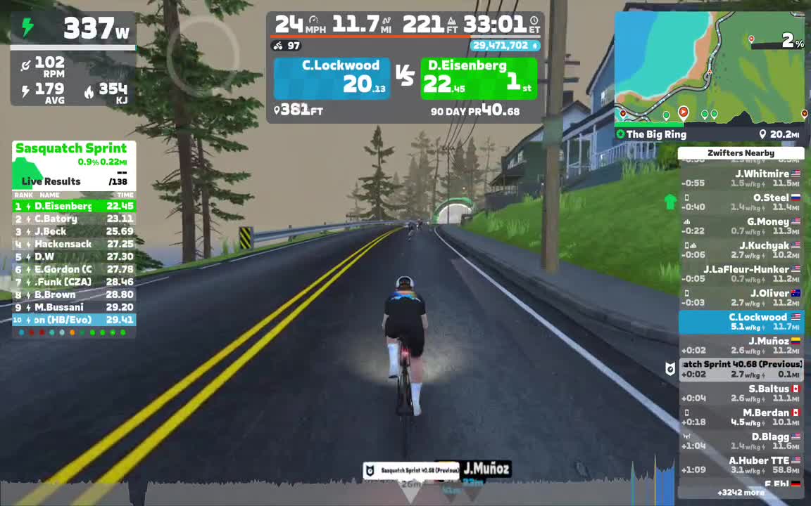 Zwift - Group Ride: The HERD Wacky Wednesday (D) on The Big Ring in Watopia