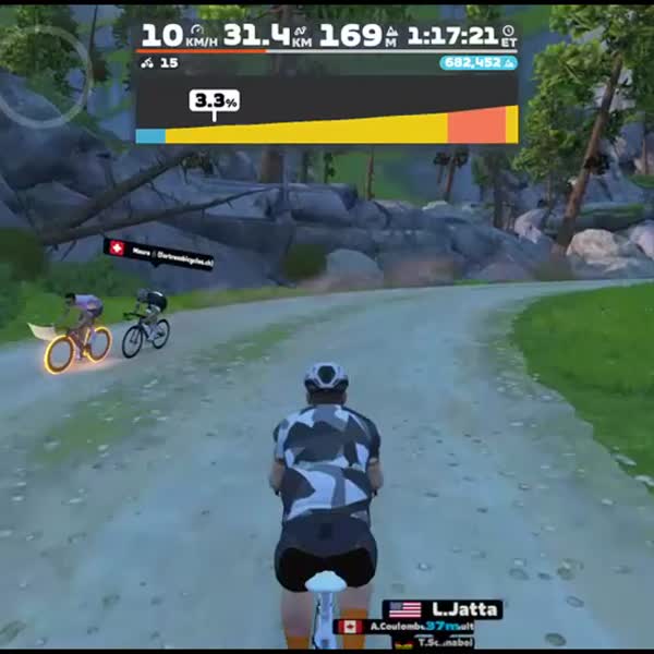 Zwift - The Big Ring in Watopia