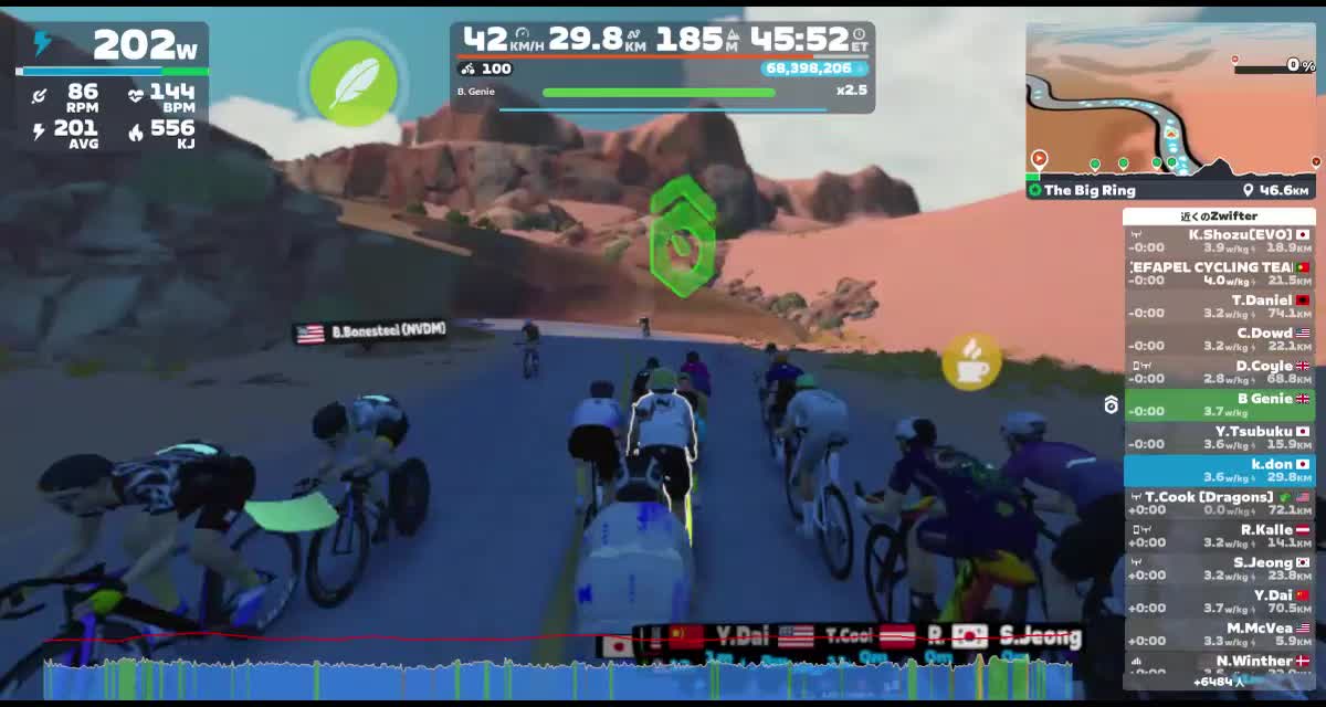 Zwift - The Big Ring in Watopia