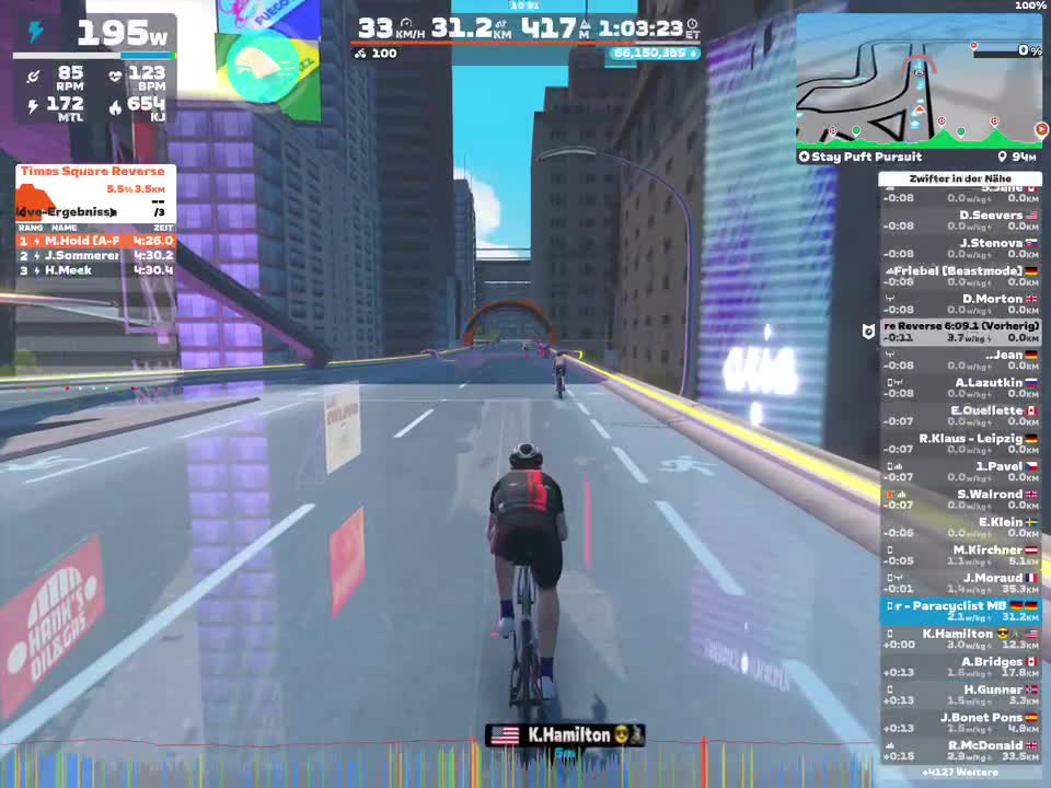 Zwift - Stay Puft Pursuit in New York