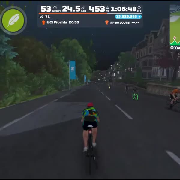 Zwift - Yorkshire Double Loop in Yorkshire