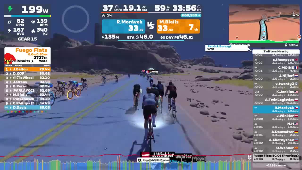 Zwift - Tick Tock in Watopia