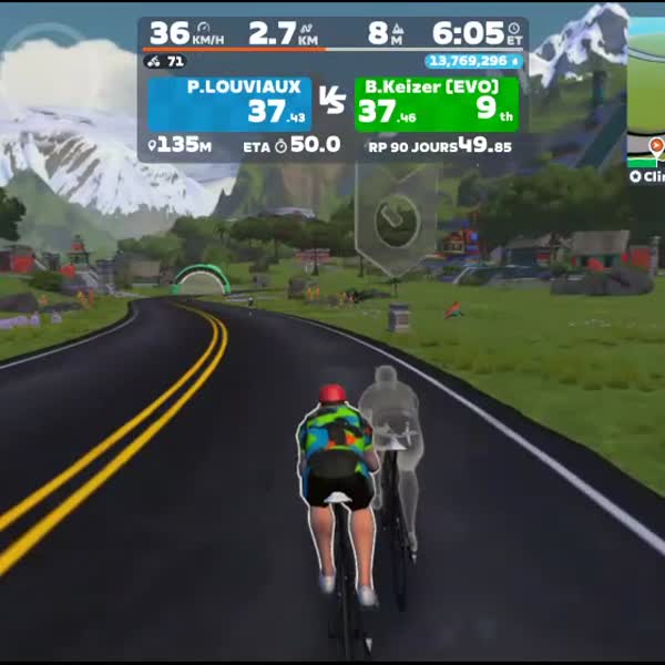 Zwift - Climb Control in Watopia