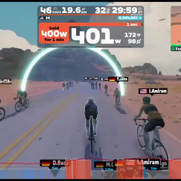 Zwift -  on Tempus Fugit in Watopia