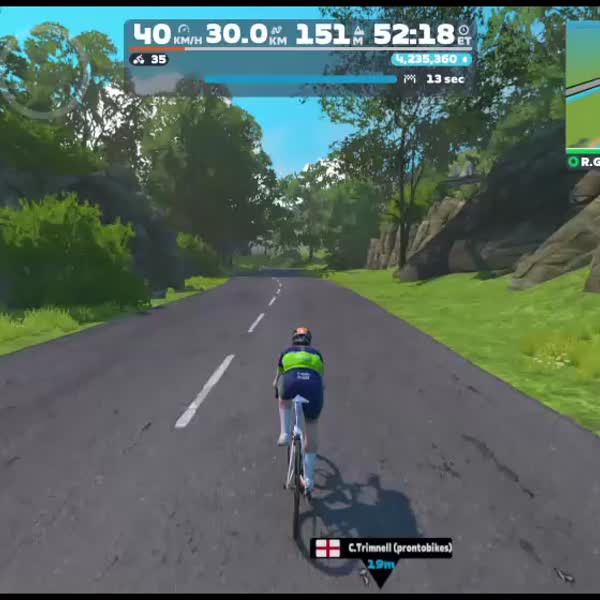 Zwift - Group Ride: The HERD Tuesday Social (D) on R.G.V. in France