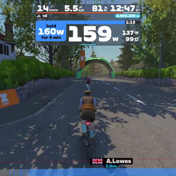 Zwift - Day 1 on Queen's Highway After Party in Yorkshire