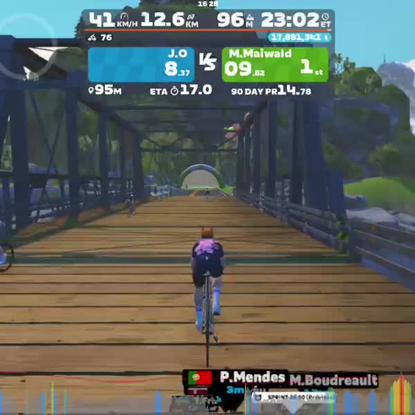 Zwift - Jarvis Seaside Sprint in Watopia
