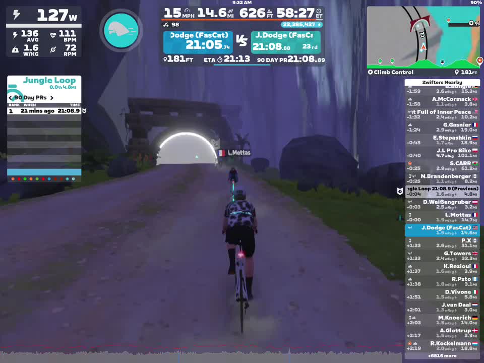 Zwift - Climb Control in Watopia