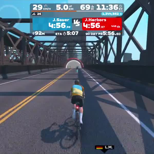 Zwift - Stay Puft Pursuit in New York