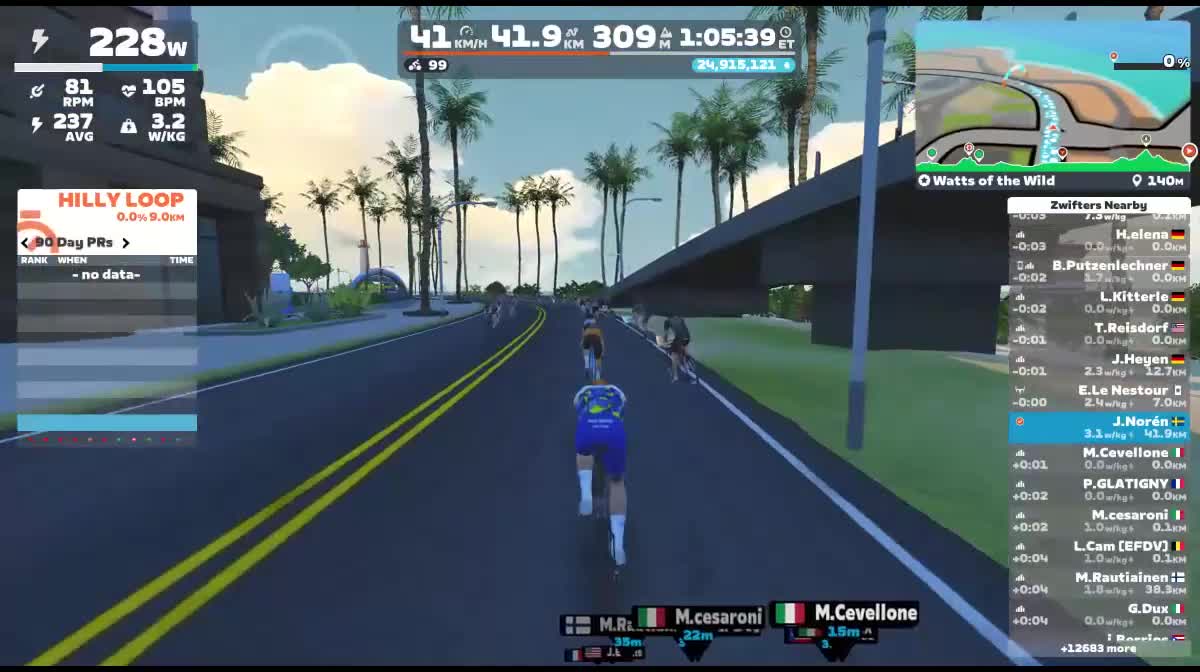 Zwift - Watts of the Wild in Watopia