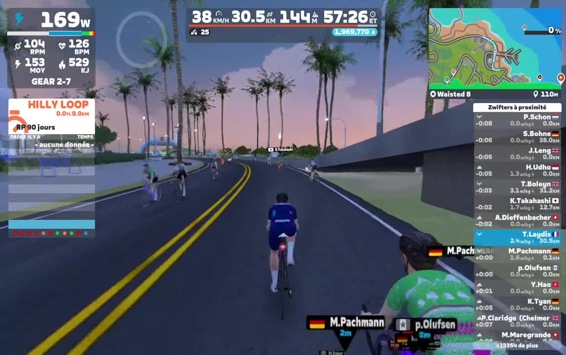Zwift - Waisted 8 in Watopia